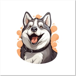 Good Husky Boy Posters and Art